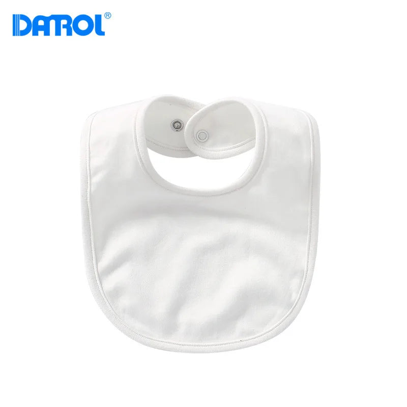 2pcs newborn cotton baby bib towel