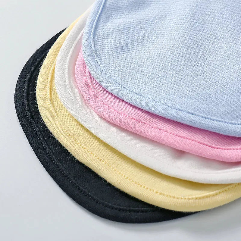 2pcs newborn cotton baby bib towel