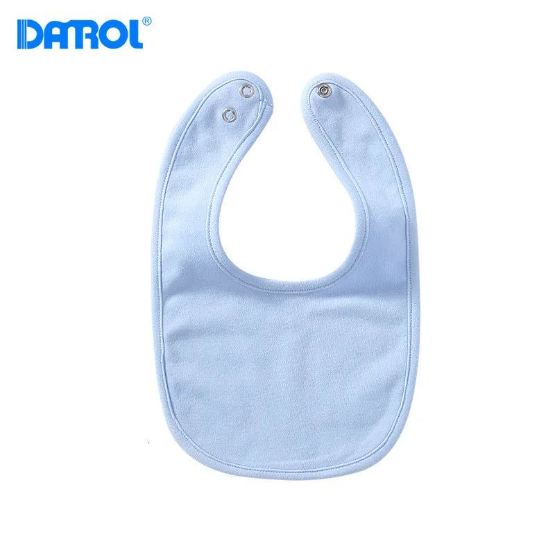 2pcs newborn cotton baby bib towel