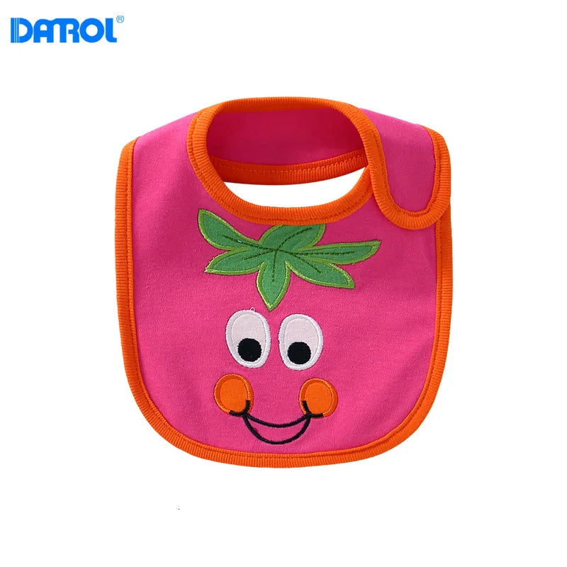 2pcs newborn cotton baby bib towel