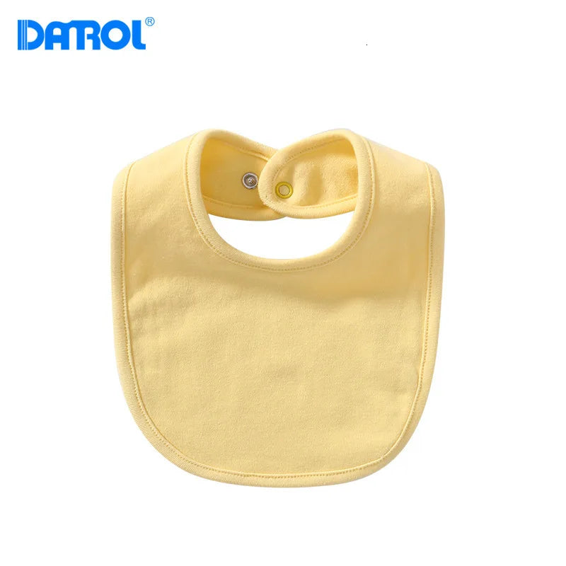 2pcs newborn cotton baby bib towel
