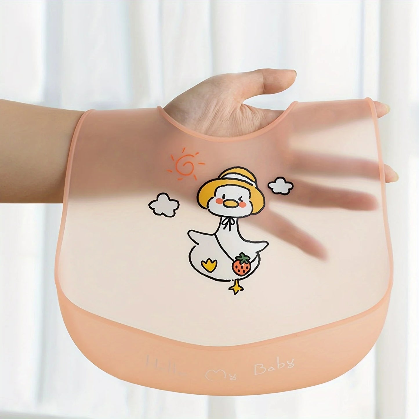 Waterproof Adjustable Soft Silicone Baby Bib