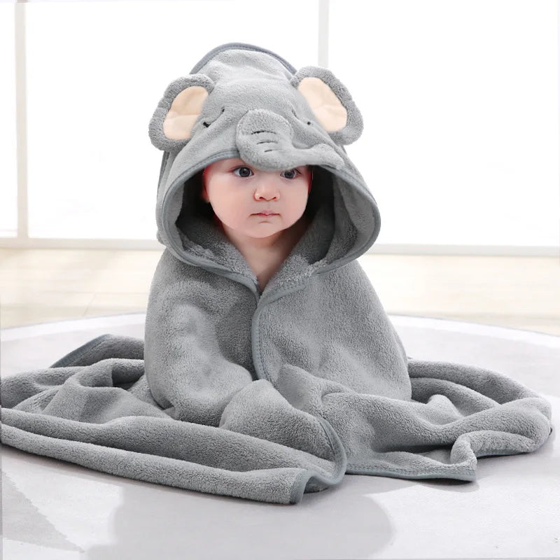 Soft Hooded Towel Blanket
