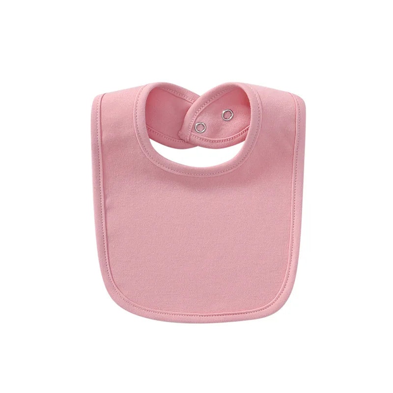 2pcs newborn cotton baby bib towel