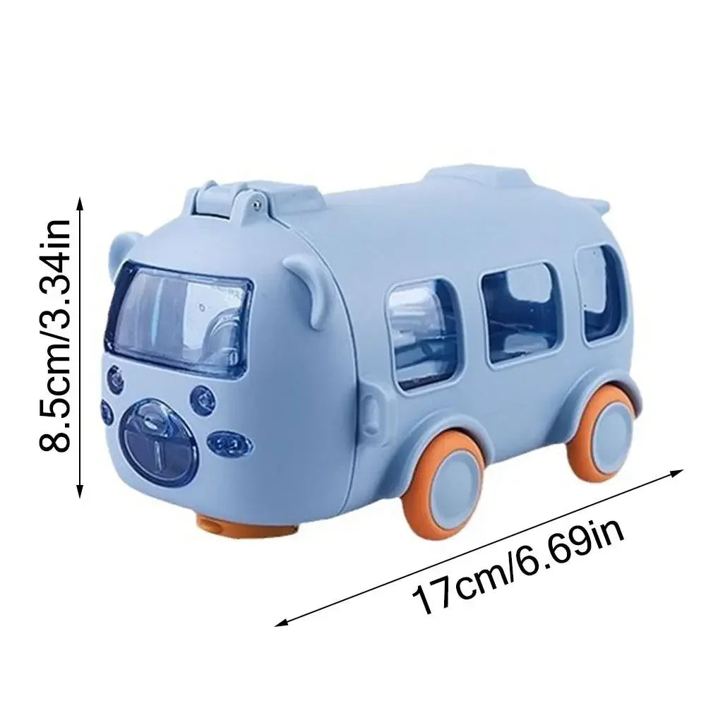 Cartoon Bus Kids Straw Cup