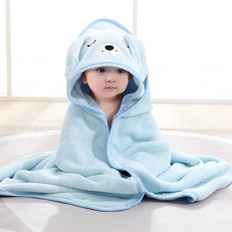 Soft Hooded Towel Blanket