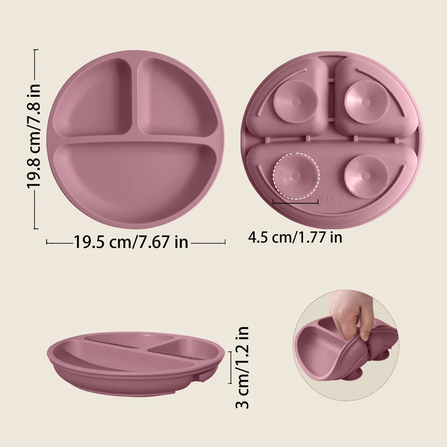 Suction Dining Plate For Baby & Toddler