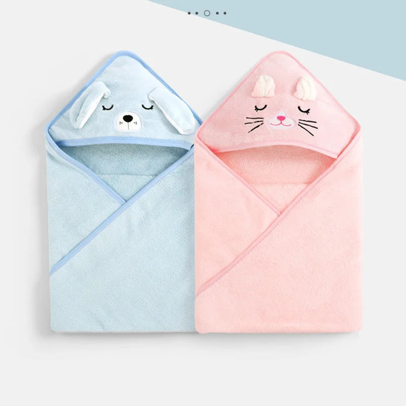 Soft Hooded Towel Blanket
