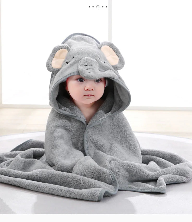 Soft Hooded Towel Blanket