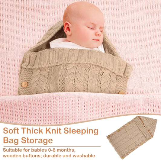 Infant Thick Knit Hooded Towel Blanket