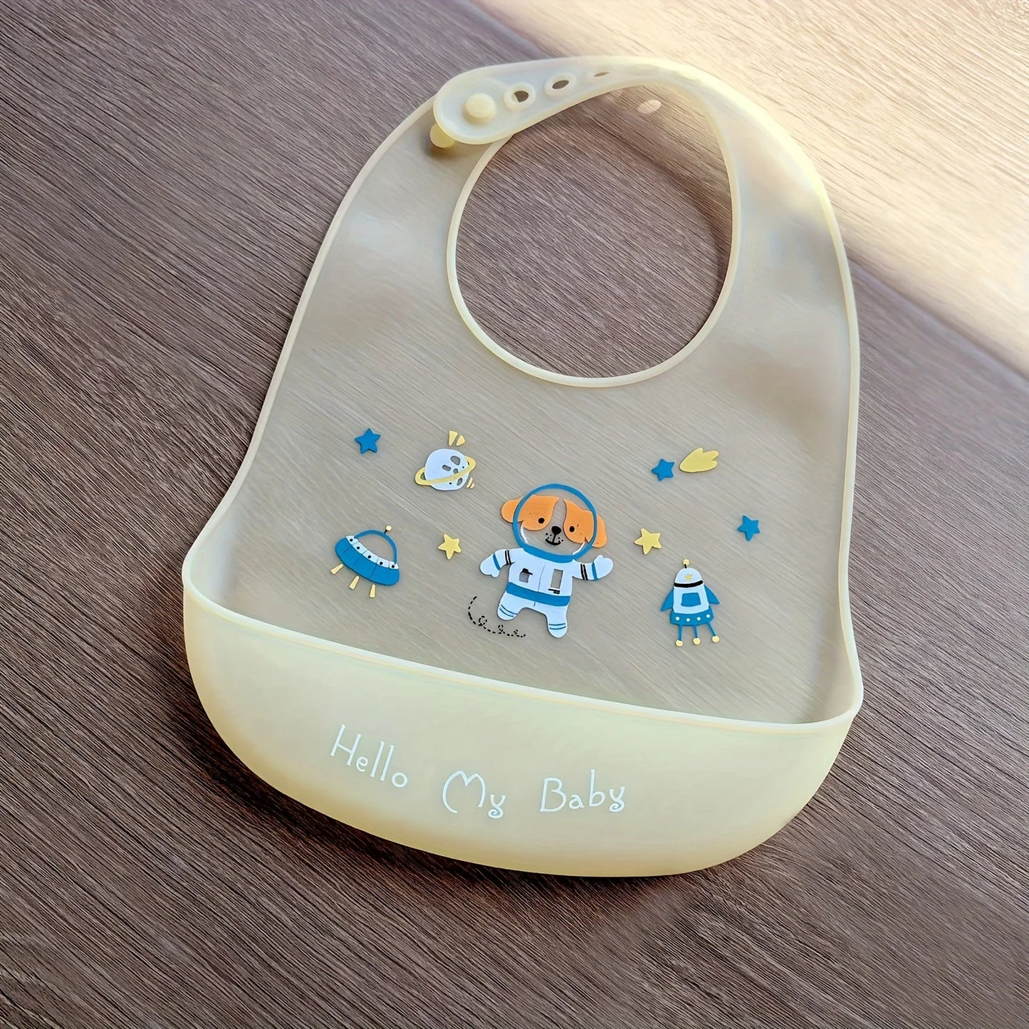 Waterproof Adjustable Soft Silicone Baby Bib