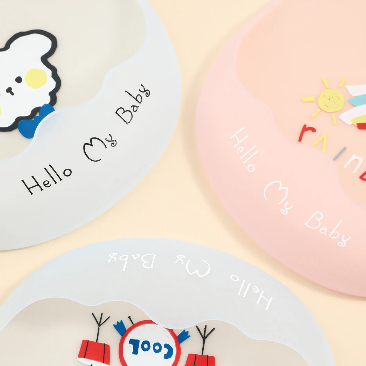 Waterproof Adjustable Soft Silicone Baby Bib