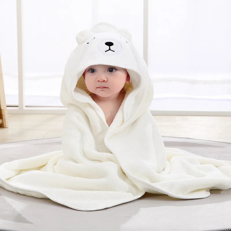 Soft Hooded Towel Blanket
