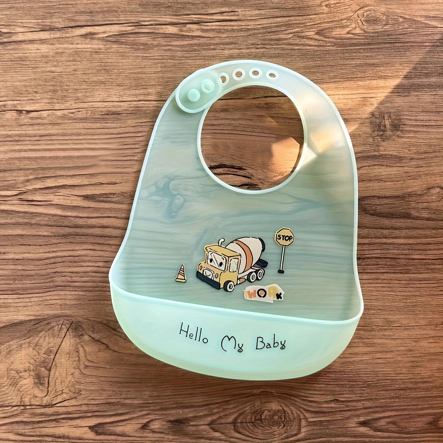 Waterproof Adjustable Soft Silicone Baby Bib