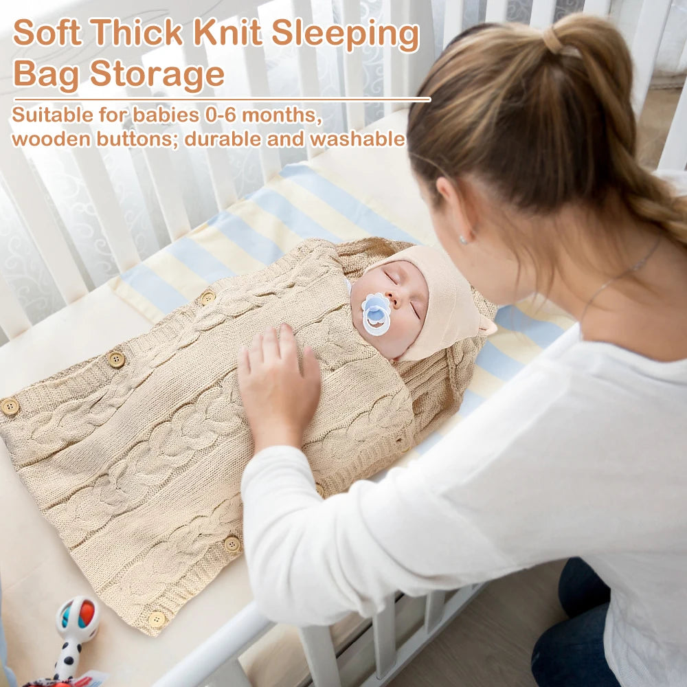 Infant Thick Knit Hooded Towel Blanket