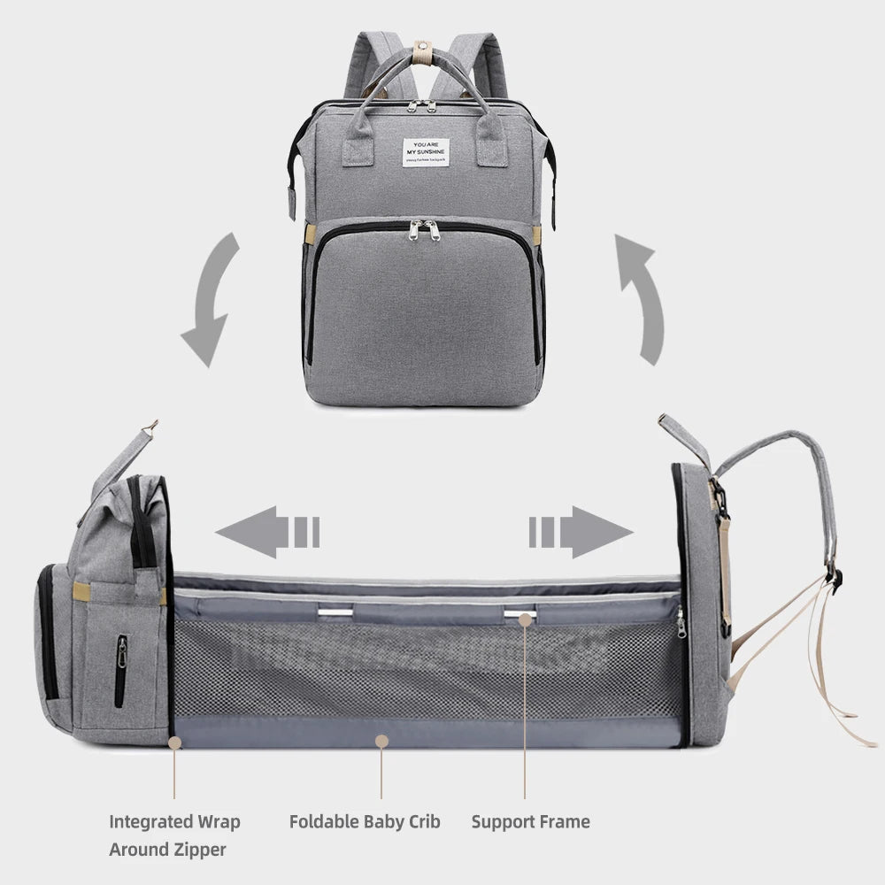 Multifunctional Waterproof Maternity Travel Diaper Bag