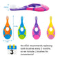 2PCS KidsToothbrush