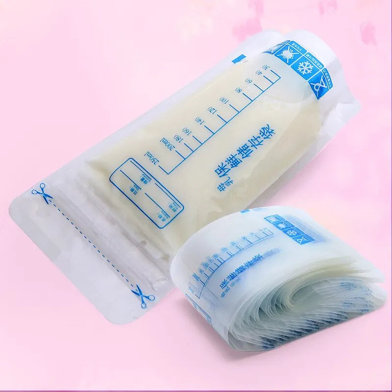 30pcs 250ml Breastmilk Storage Bags