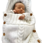 Infant Thick Knit Hooded Towel Blanket