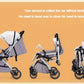 Two-way Lightweight High-view Baby Stroller