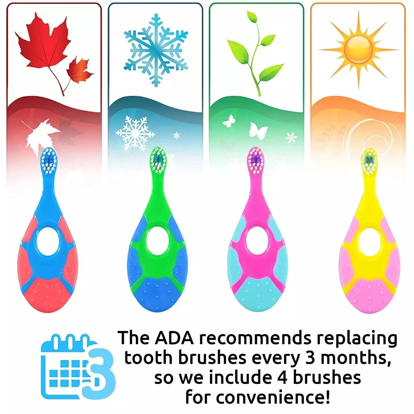 2PCS KidsToothbrush