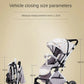 Two-way Lightweight High-view Baby Stroller